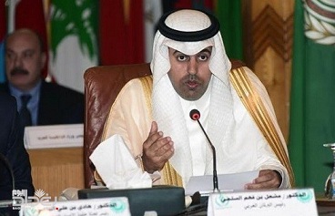 رئيس البرلمان العربي مشعل بن فهم السلمي