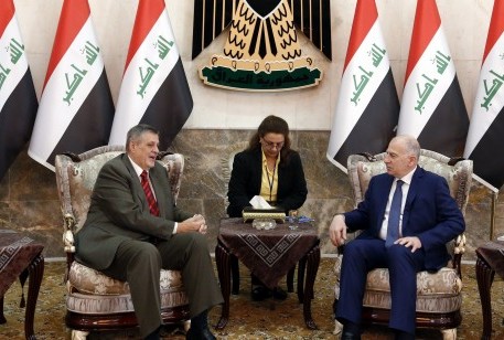السيد أسامة عبد العزيز النجيفي يستقبل السيد يان كوبيتش ممثل الأمين العام للأمم المتحدة في العراق