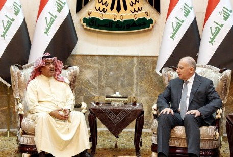 السيد أسامة عبد العزيز النجيفي رئيس ائتلاف متحدون للإصلاح يستقبل الوفد الإعلامي الكويتي 