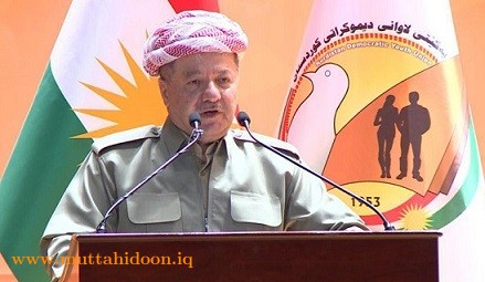 رئيس إقليم كردستان العراق مسعود البرزاني