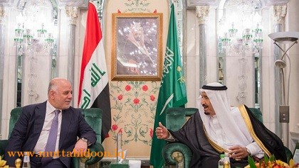 العاهل السعودي. حيدر العبادي