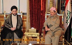 رئيس أقليم كردستان مسعود بارزاني