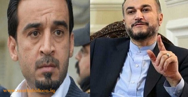 إيران تهدد الحلبوسي بكشف فحوى مكالمته مع لاريجاني