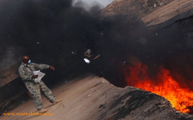  حرق النفايات في العراق