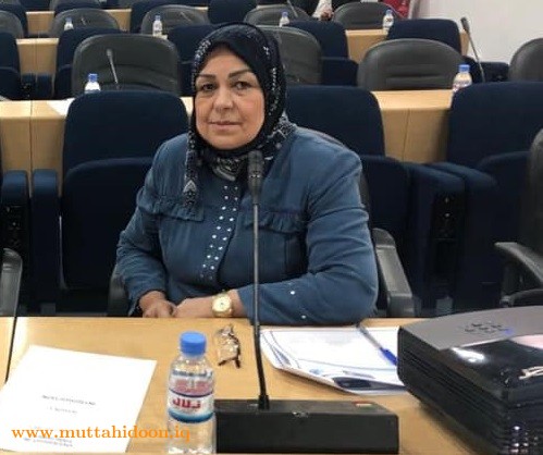 النائبة عن محافظة نينوى هدى جارالله الجبوري