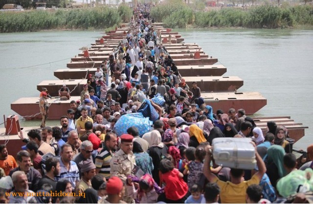 عمليات بغداد تفتتح جسر بزيبز