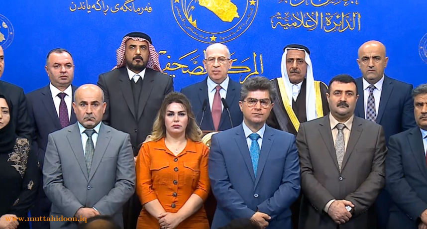 المؤتمر الصحفي للجنة تقصي الحقائق البرلمانية في محافظة نينوى