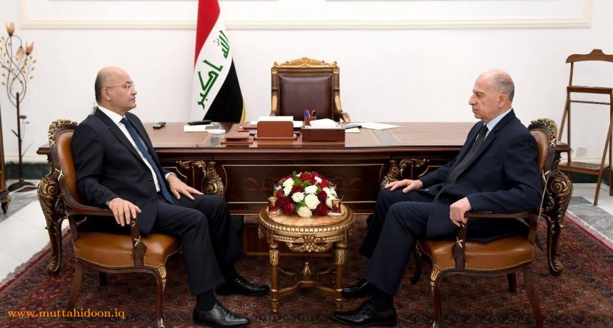 رئيس الجمهورية يستقبل اسامة النجيفي