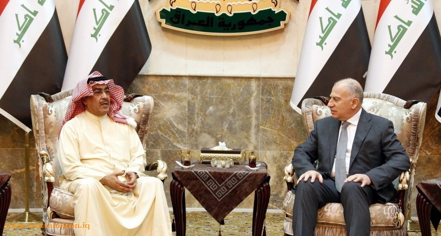 السيد أسامة عبد العزيز النجيفي رئيس ائتلاف متحدون للإصلاح يستقبل الوفد الإعلامي الكويتي