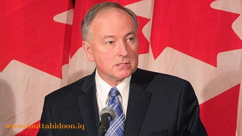 وزير الخارجية الكندي روب نيكولسون